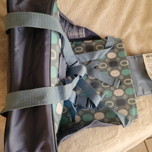 Nūby Portable Easy Go Baby Toddler Booster Seat Nylon Carry Zippered Bag✨️9M+ - Picture 11 of 15
